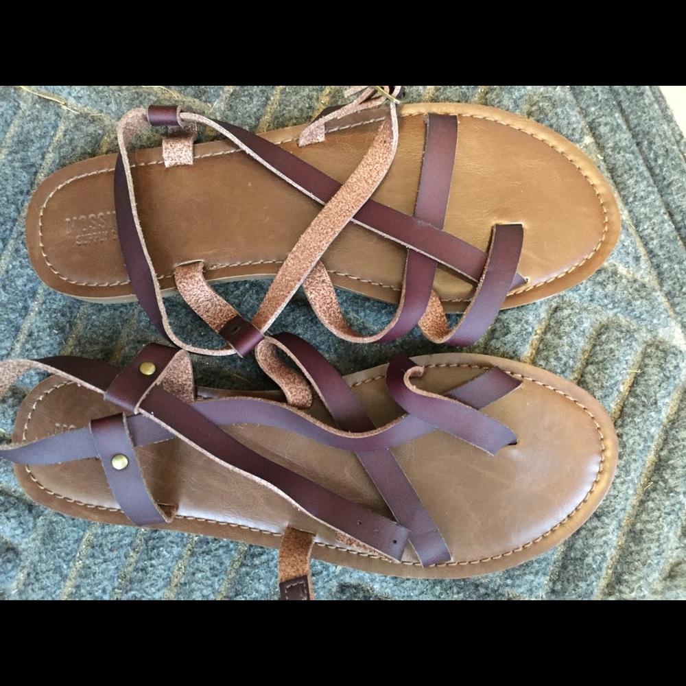 Brown sandals